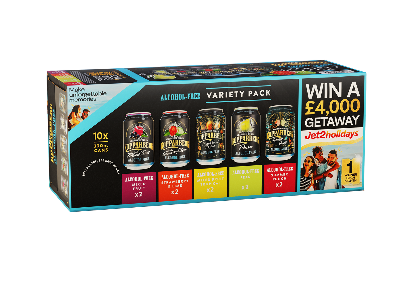 ALCOHOL FREE VARIETY PACK (5 Flavours)
