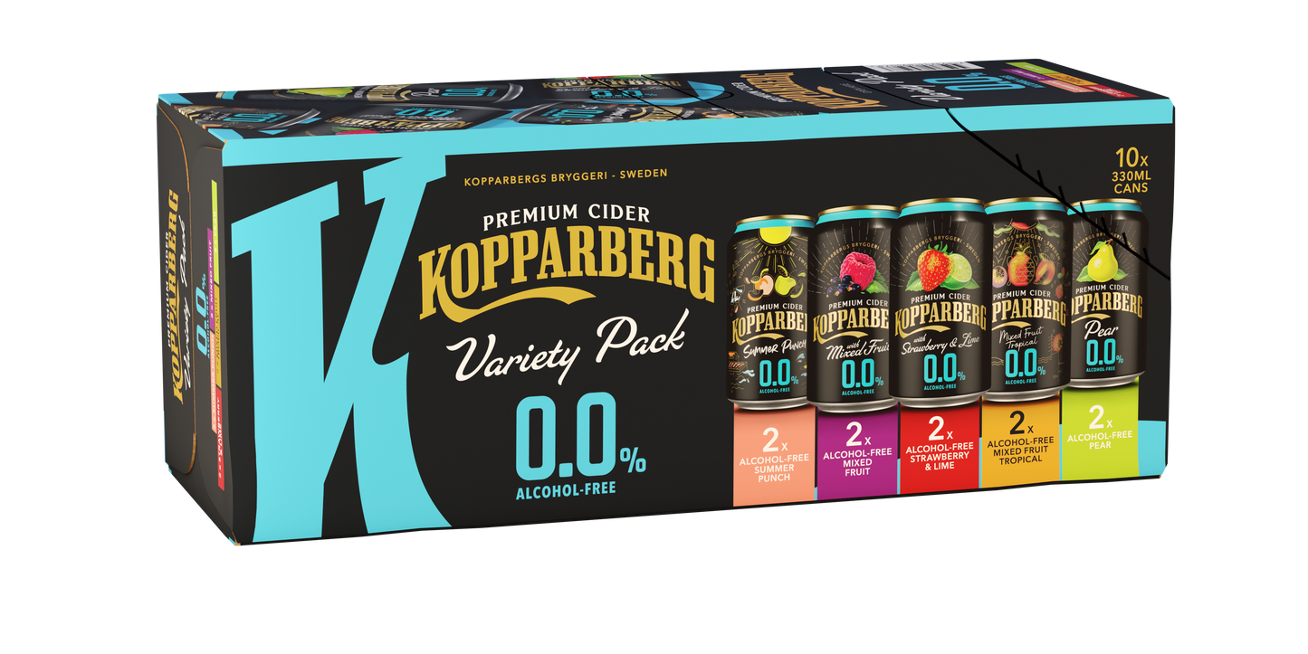 ALCOHOL FREE VARIETY PACK (5 Flavours)