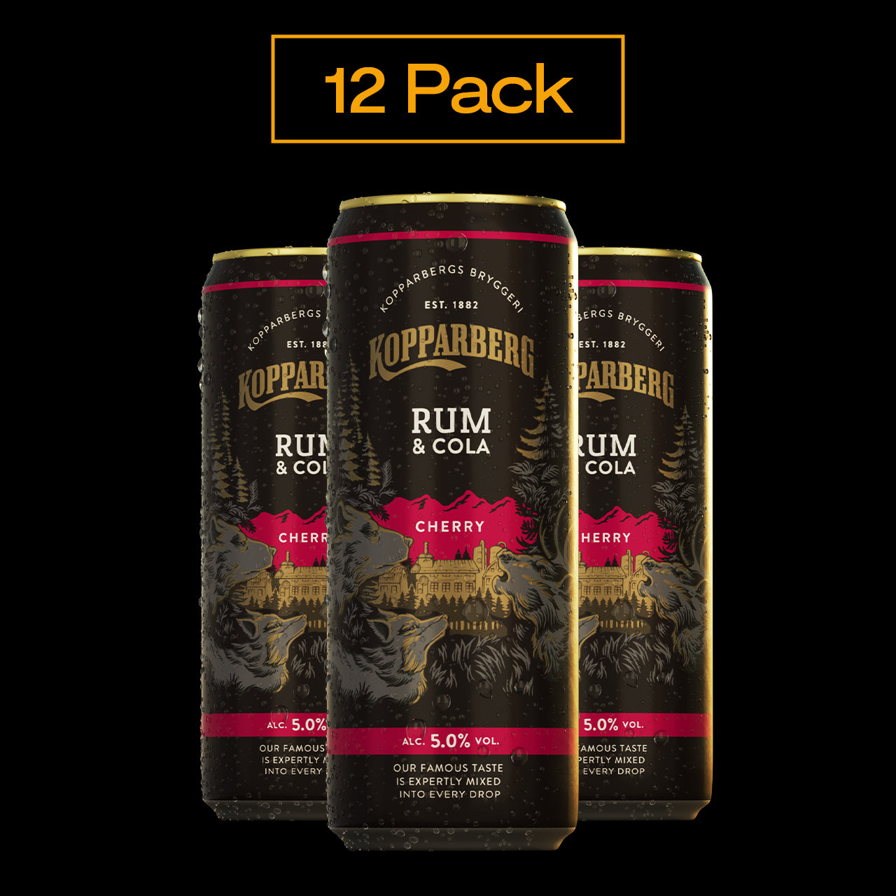 CHERRY RUM & COLA