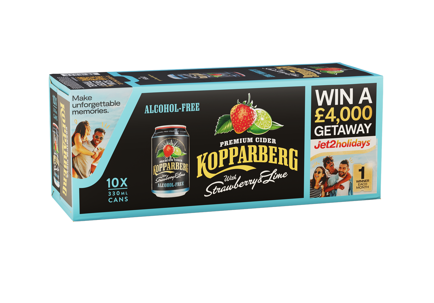 STRAWBERRY & LIME ALCOHOL FREE